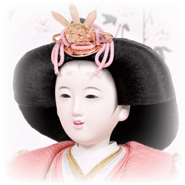 画像：ひな人形のお顔