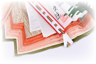 均一に揃った角（額縁仕立て）